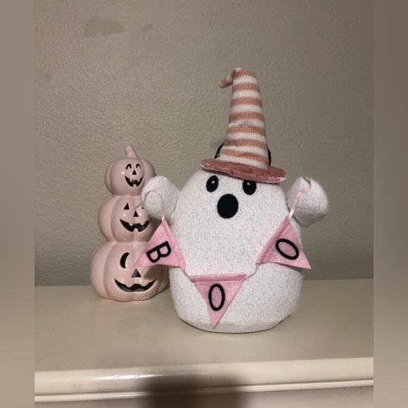 Halloween Pink Ghost Plush - Picture 2 of 2